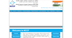 Desktop Screenshot of nccf-india.com
